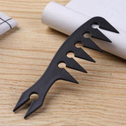 LOUZIR  Draagbare Antiklit salon Kapper Kam - plastic grove- tool hair care styling-