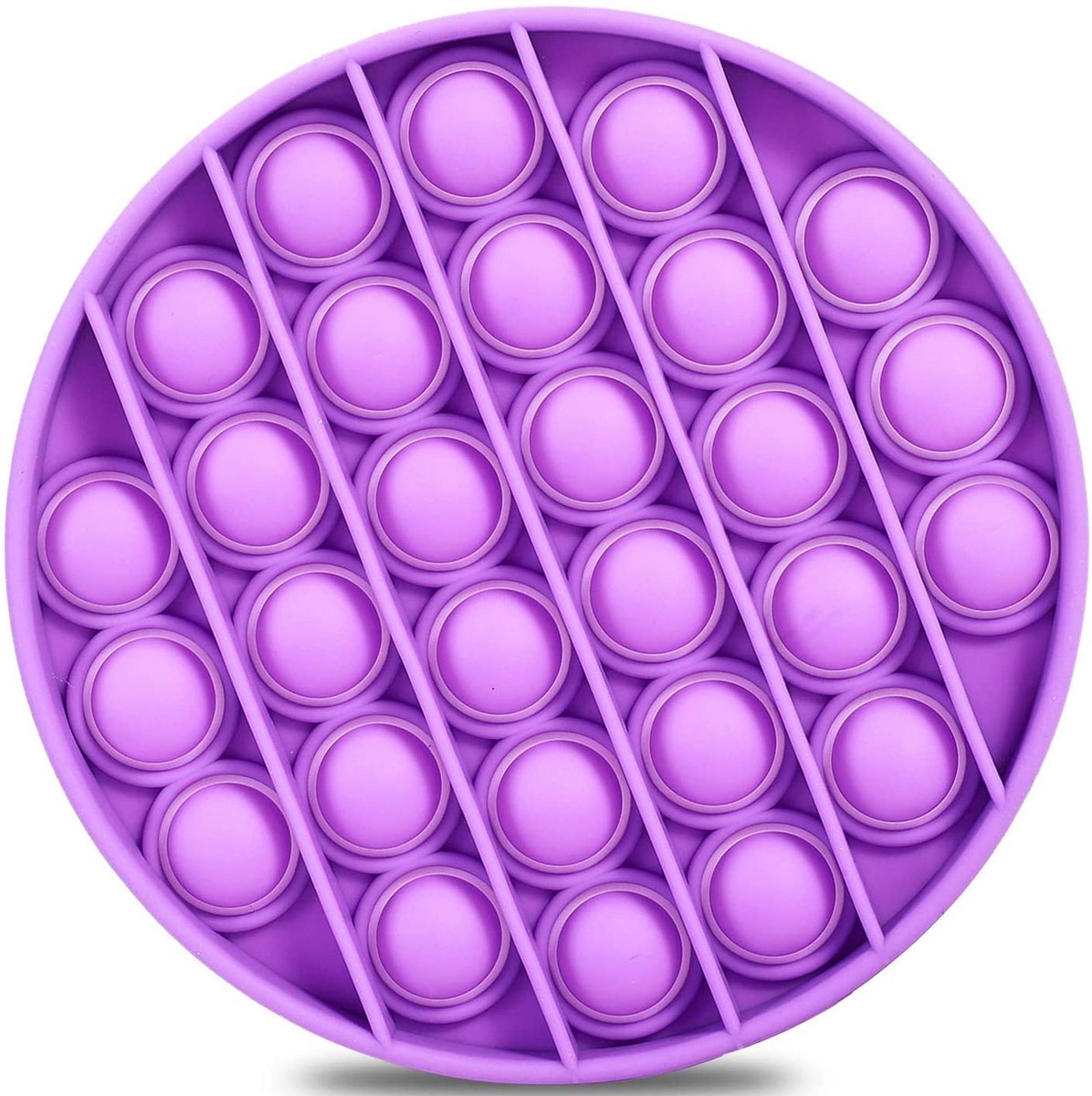 Pop It Fidget Toys - Paars - Rond / Cirkel
