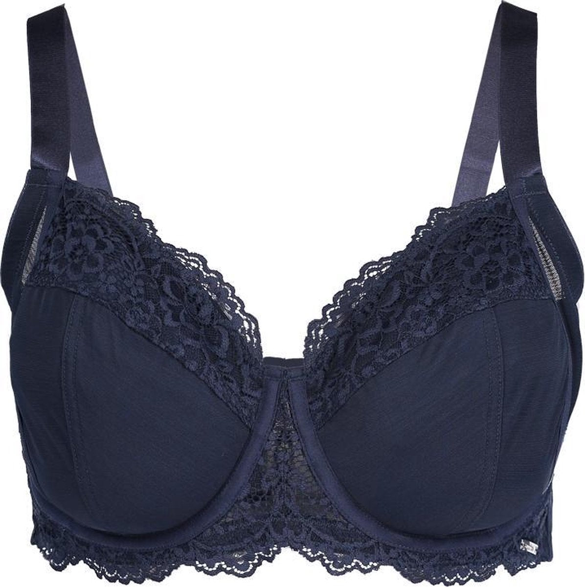 Sapph Ronja Non Padded Wire Bra Dames Beha - Black Iris - Maat 75B