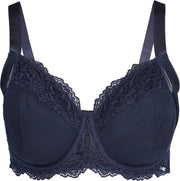 Sapph Ronja Non Padded Wire Bra Dames Beha - Black Iris - Maat 75B