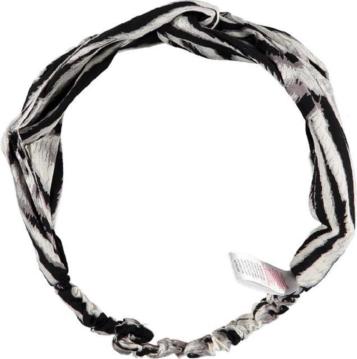 Sarlini Fashion Elastische haarband Bow | Black Sand
