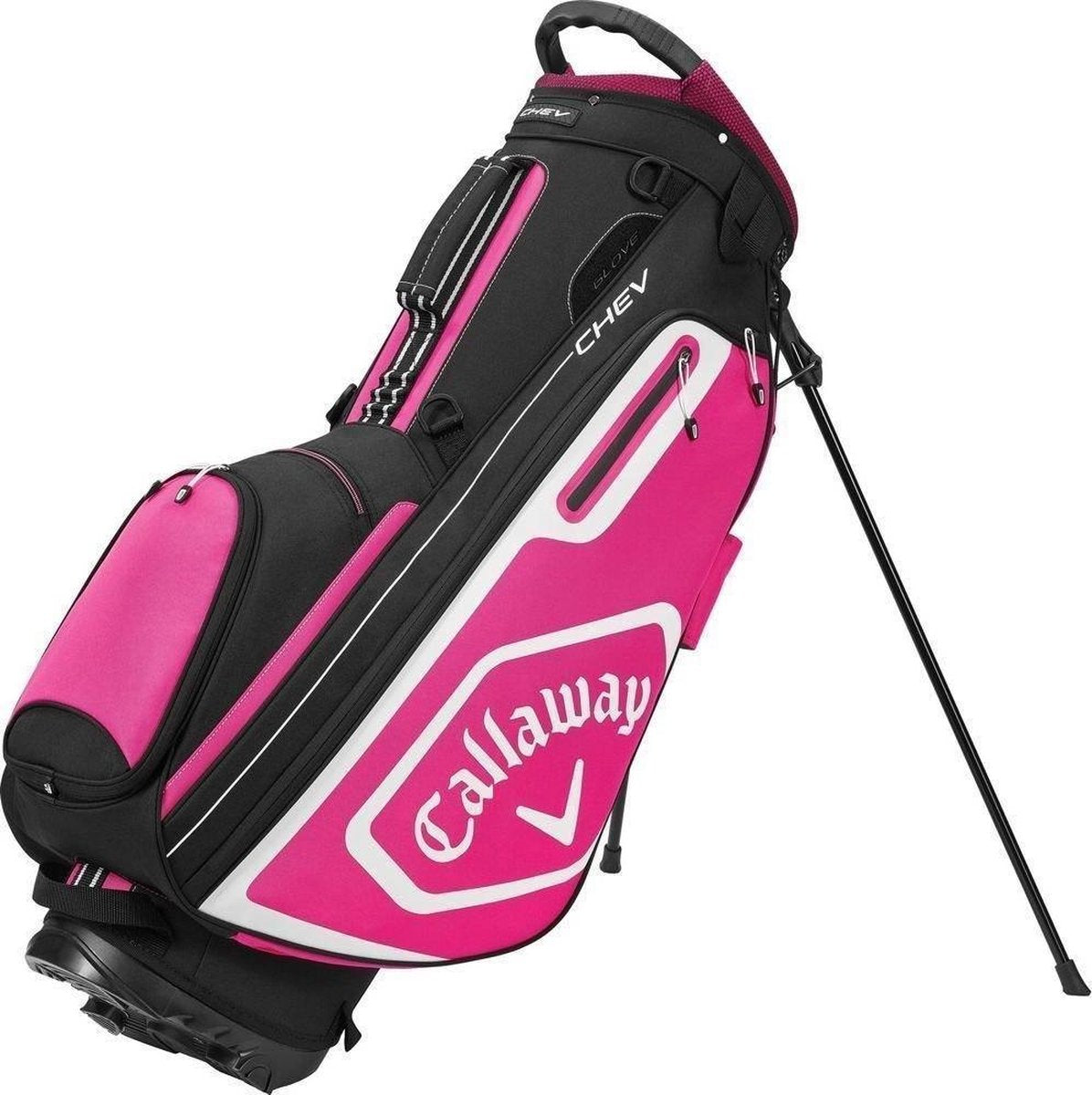 Callaway Chev Standbag - Zwart Roze