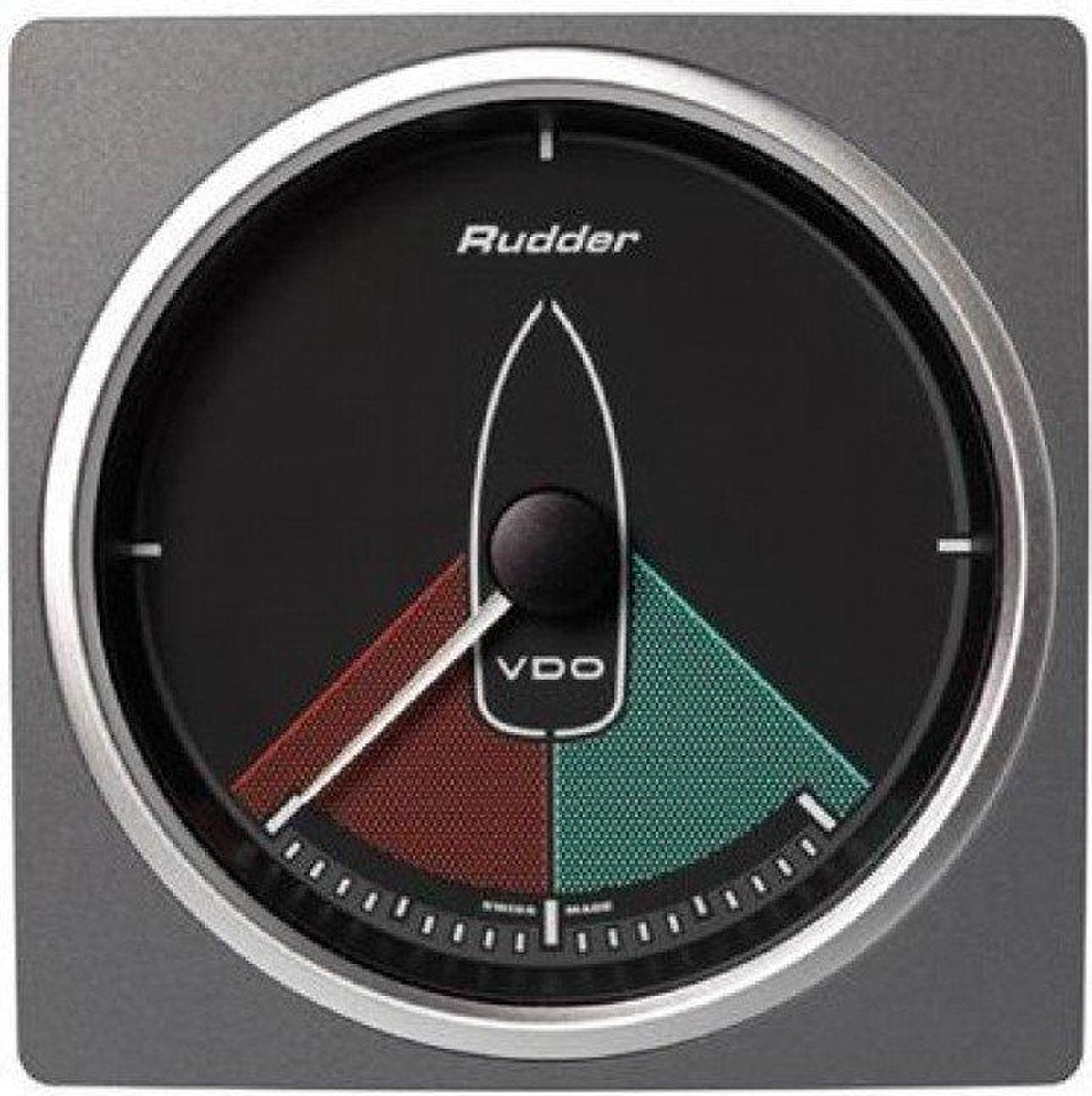 VDO AcquaLink zwarte Roerstandaanwijzer 110mm