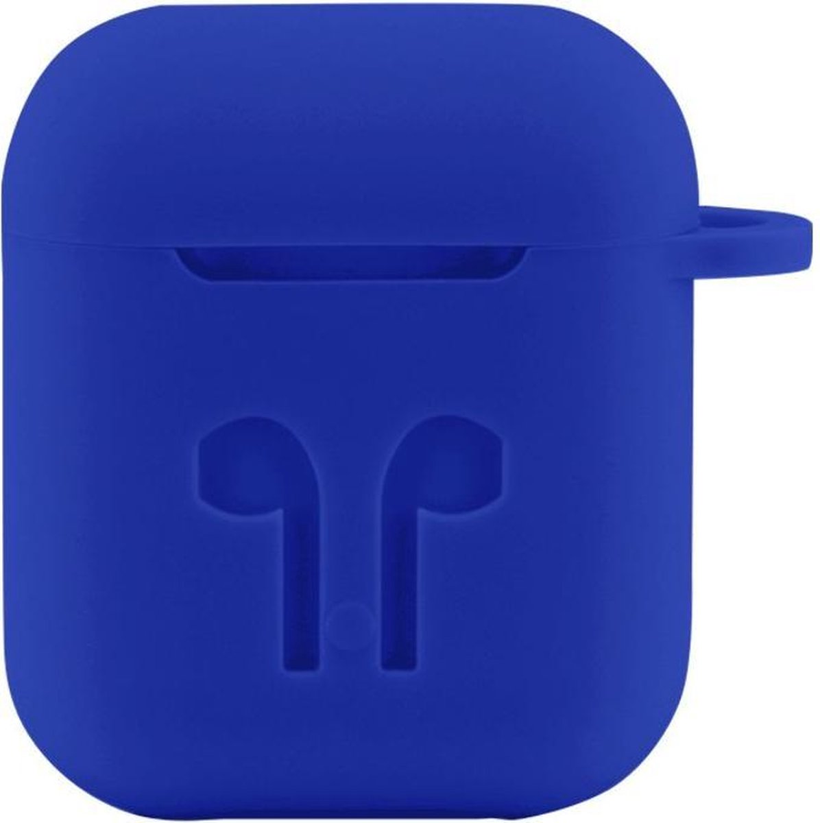Case Cover Voor Apple Airpods - Siliconen Blauw Watchbands-shop.nl