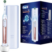 Oral-B Genius X - Rosegold - Elektrische Tandenborstel - Ontworpen door Braun - 1 Handvat en 1 opzetborstel