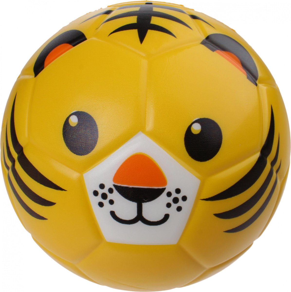 Lg-imports Speelbal Tijgergezicht 15 Cm Oranje