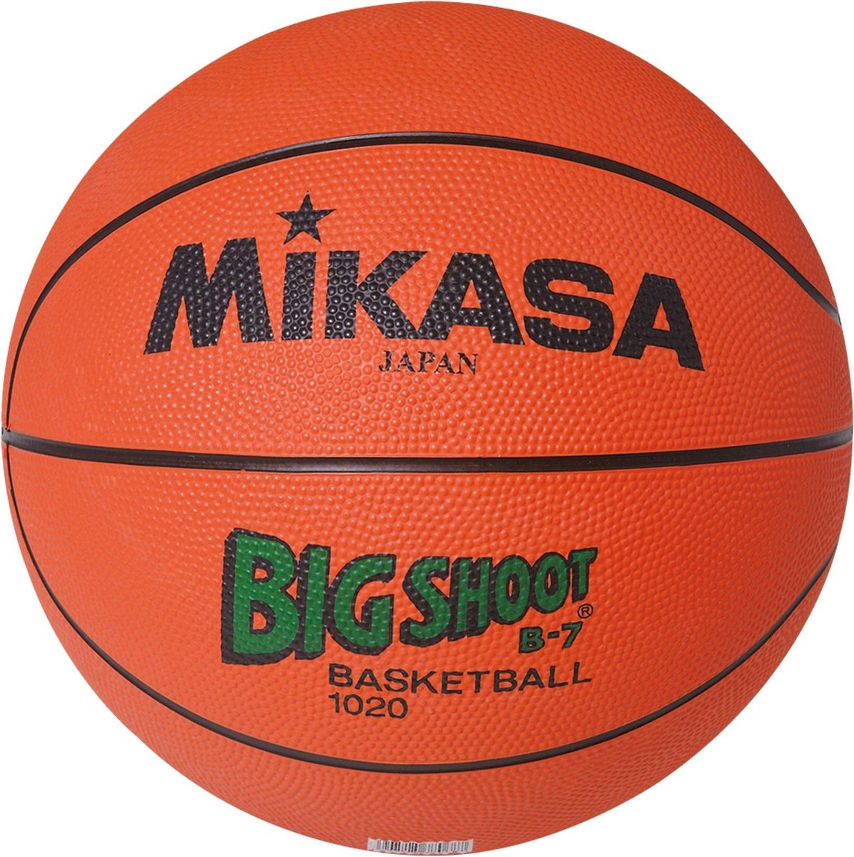 Mikasa Basketbal - oranje/zwart