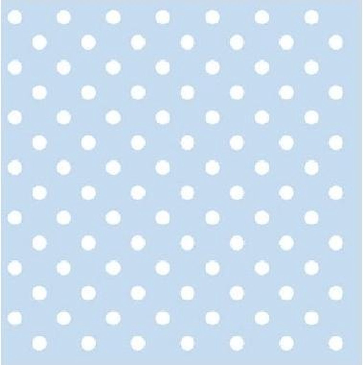 40x stuks Feestservetten lichtblauw 3-laags - jongen geboorte servetten - feest artikelen - feest decoraties