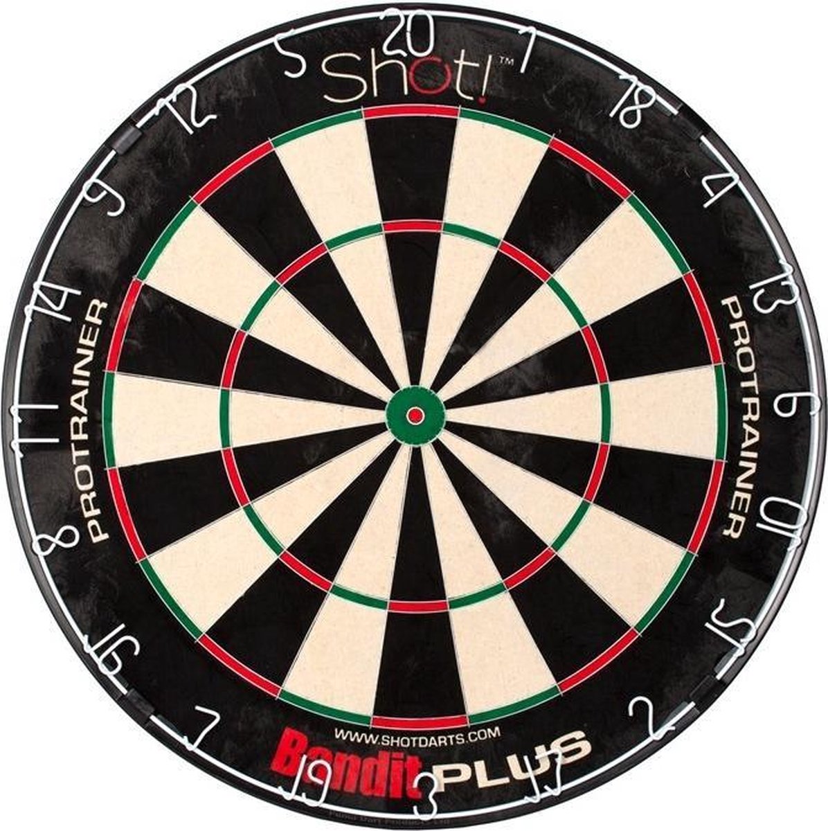 Shot Bandit Plus Trainer Dartboard