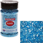 Decoratie vlokken ( Flock ) mix Delft (blauw) 150 gram