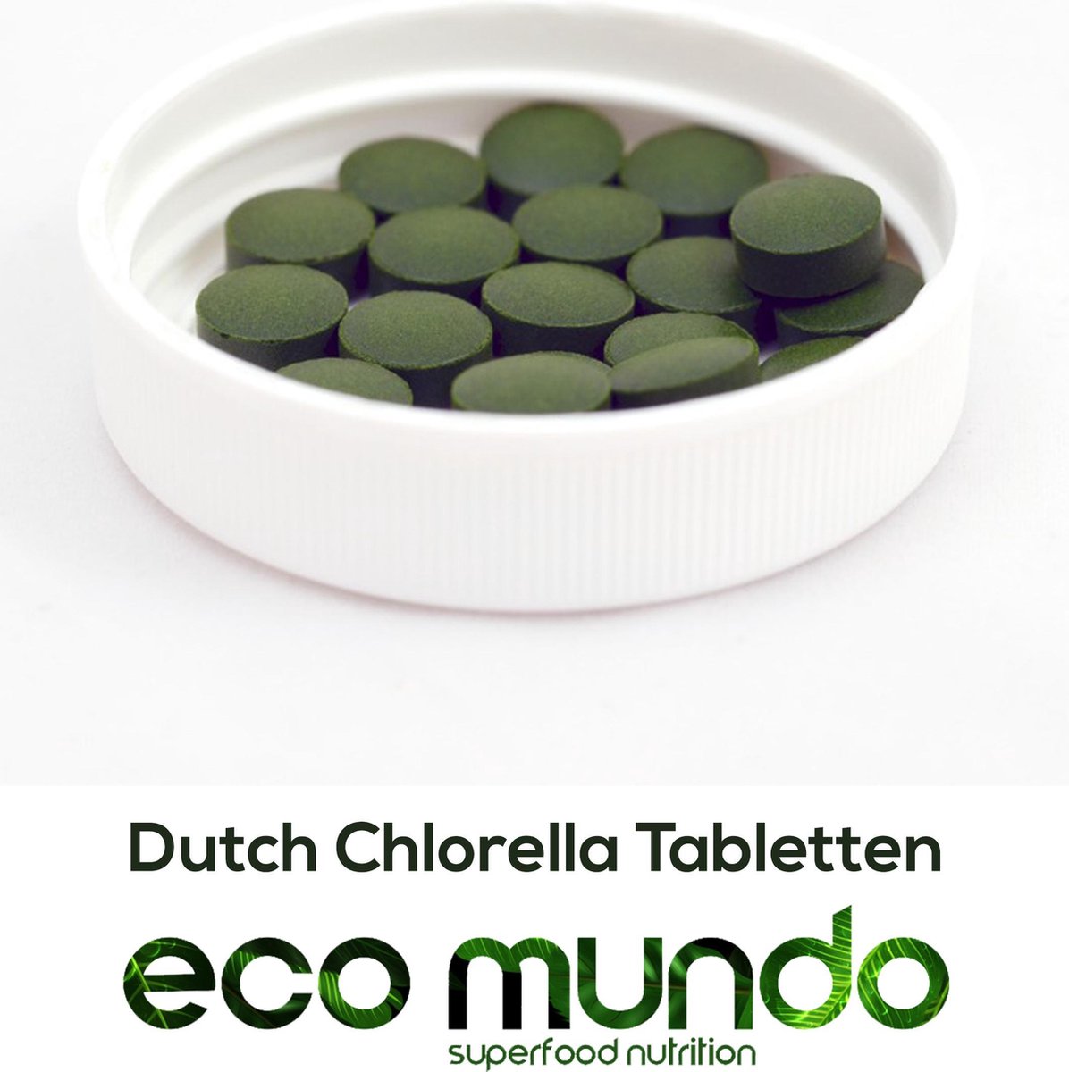 Dutch Chlorella Tabletten 250 Gram 1250 x 200mg - Nederlandse Chlorella