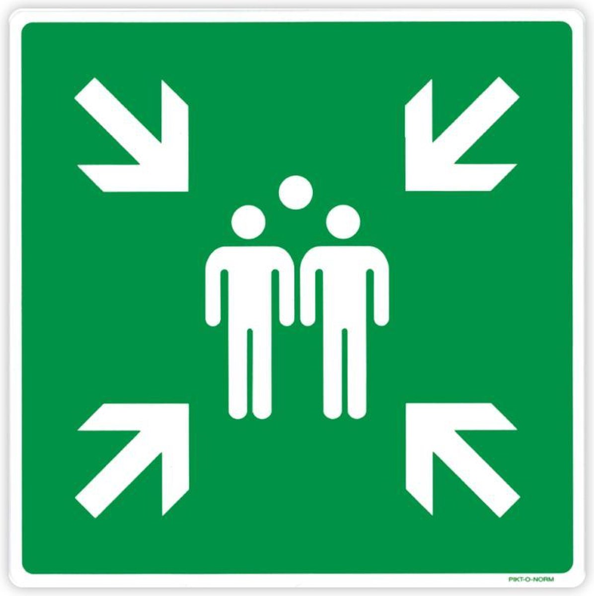 Verzamelplaats Bord