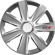 Versaco GTX Carbon - Wieldoppen - Zilver - 16 inch - 4 stuks