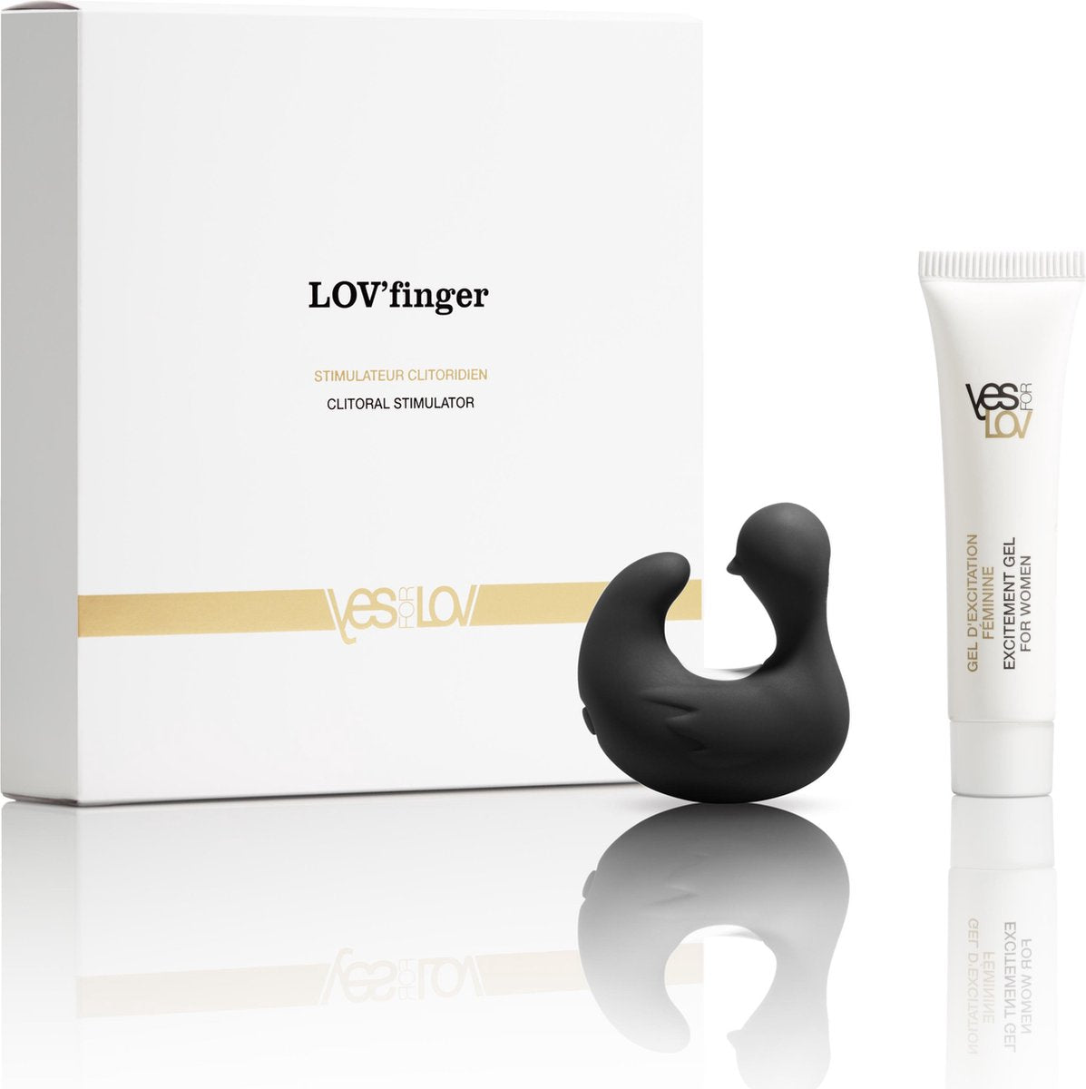 YESforLOV - LovFinger Clitoral Stimulator Vibrating Ring