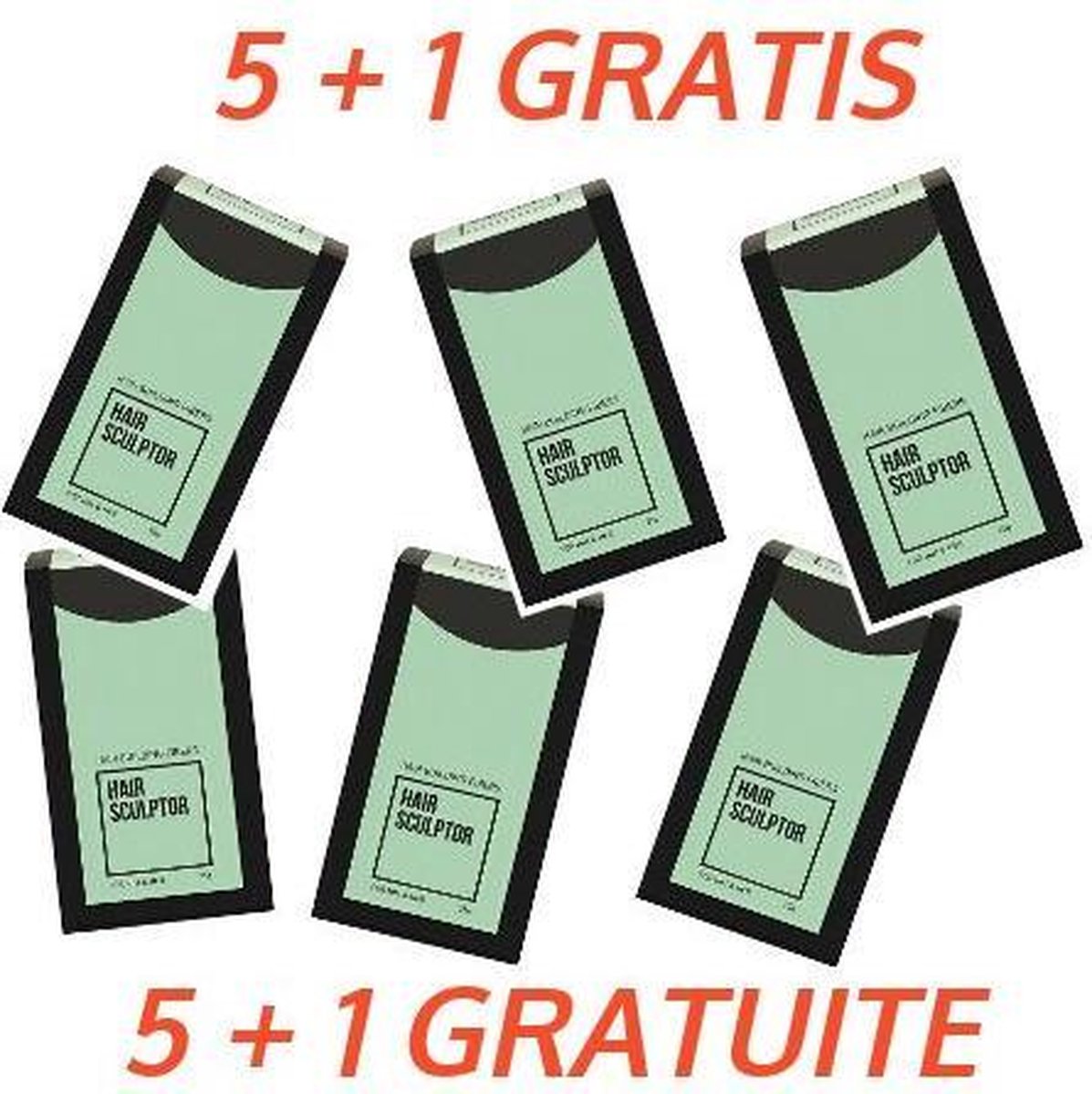 HAIR SCULPTOR MIDDEN BRUIN FIBERS 25GR (5+1 Gratis)