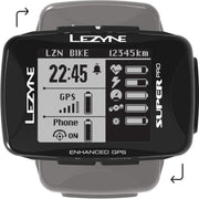 Lezyne Super Pro GPS Fietscomputer - Black/Zwart