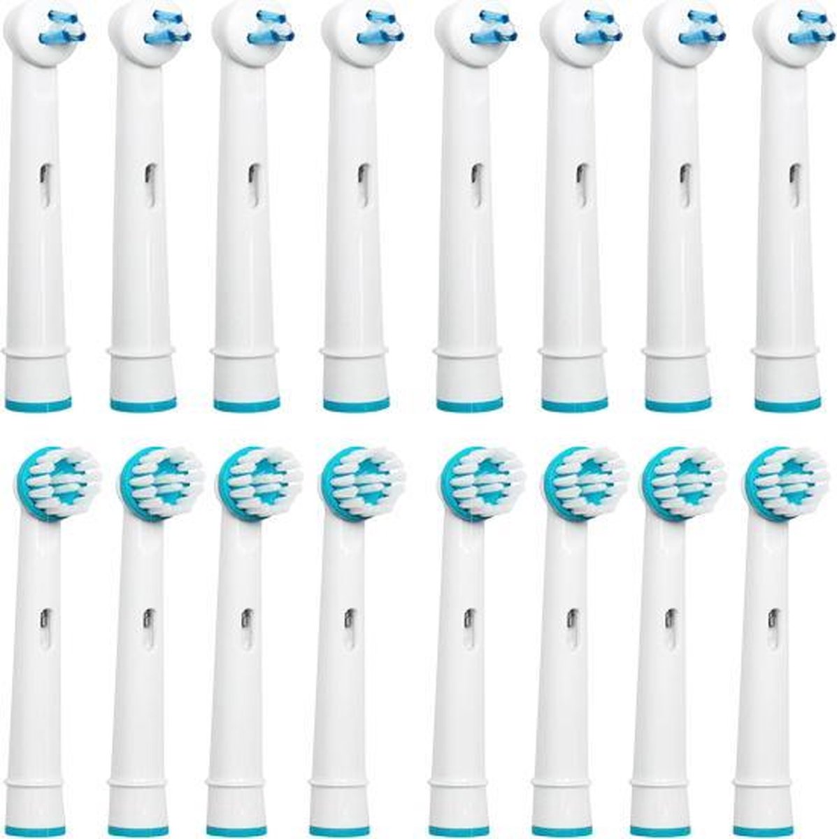 Orthodontische Opzetborstels - 2x 8 stuks - Geschikt voor Oral-B