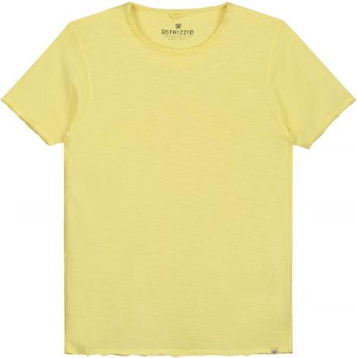 Dstrezzed T-shirt Ronde Hals Geel (202274 - SS19 - 330)