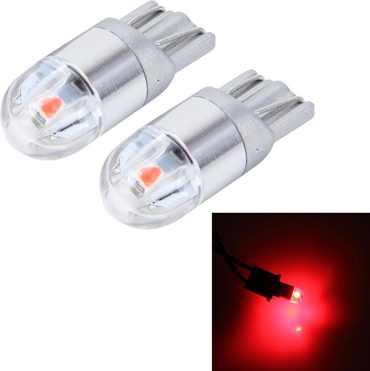 2 STKS T10 2W 2 SMD-3030 LED Car Clearance Lights Lamp