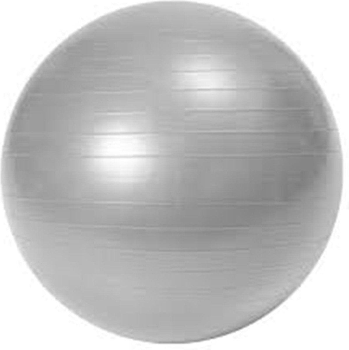 RoyalBeach - Gymnastiekbal - Grijs - 65cm - Fitness - Fitnessbal - Gymball - Yoga bal