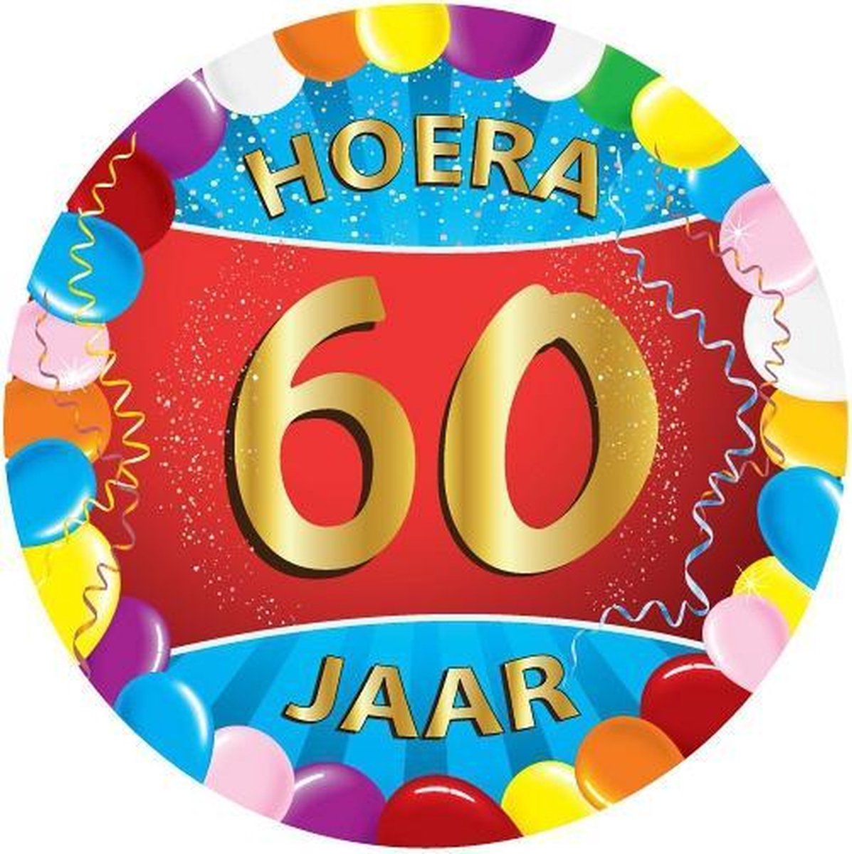 Gekleurde bierviltjes 60 jaar