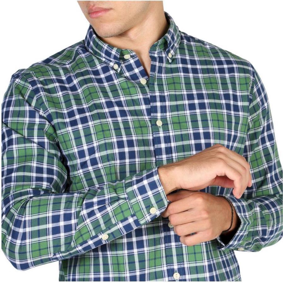 Hackett - Overhemd - Heren - HM307927-6A6 - green