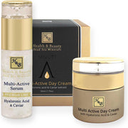Dagcrème + Serum Set met Hyaluronzuur & Collageen