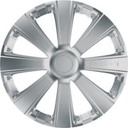 Car Plus Wieldoppen Rst 14 Inch Abs Zilver Set Van 4