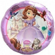 Sofia Het Prinsesje Helium Ballon 43cm leeg