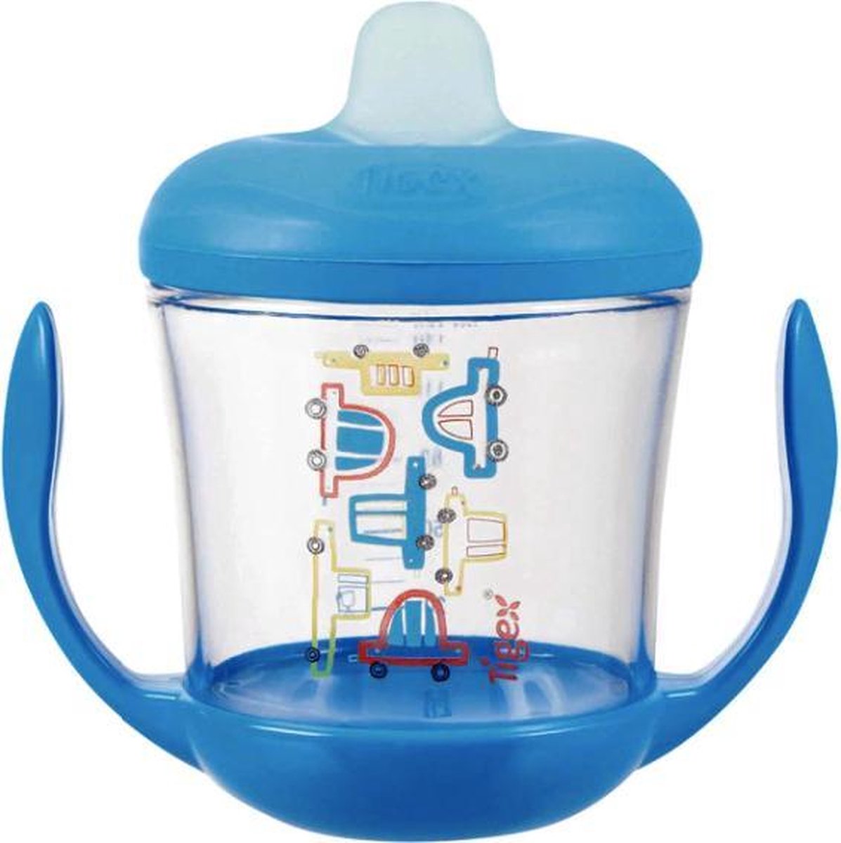 Tigex Trainer Cup - Drinkbeker 170ml 6+ maanden Blauw