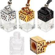 Auto Parfum | Geurverfrisser zondervulling - Luchtverfrisser | Auto accessoires | CarPerfume | Car Perfume | Luchtverfrisser | New Car | Auto verfrisser | 3 Stuks - goud – zilver – zwart | Leeg