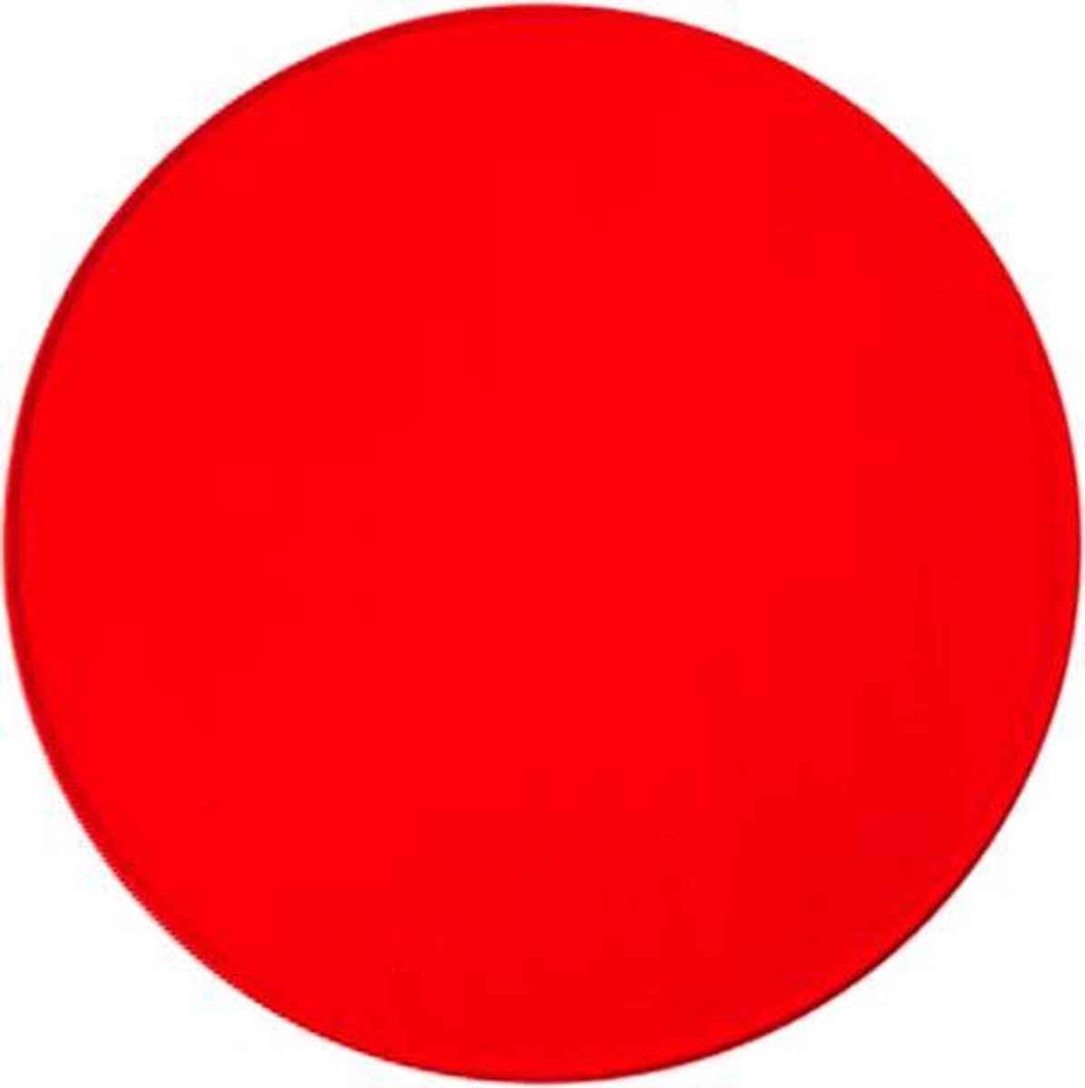 Rubberen markeringsdots - 5 stuks - rood
