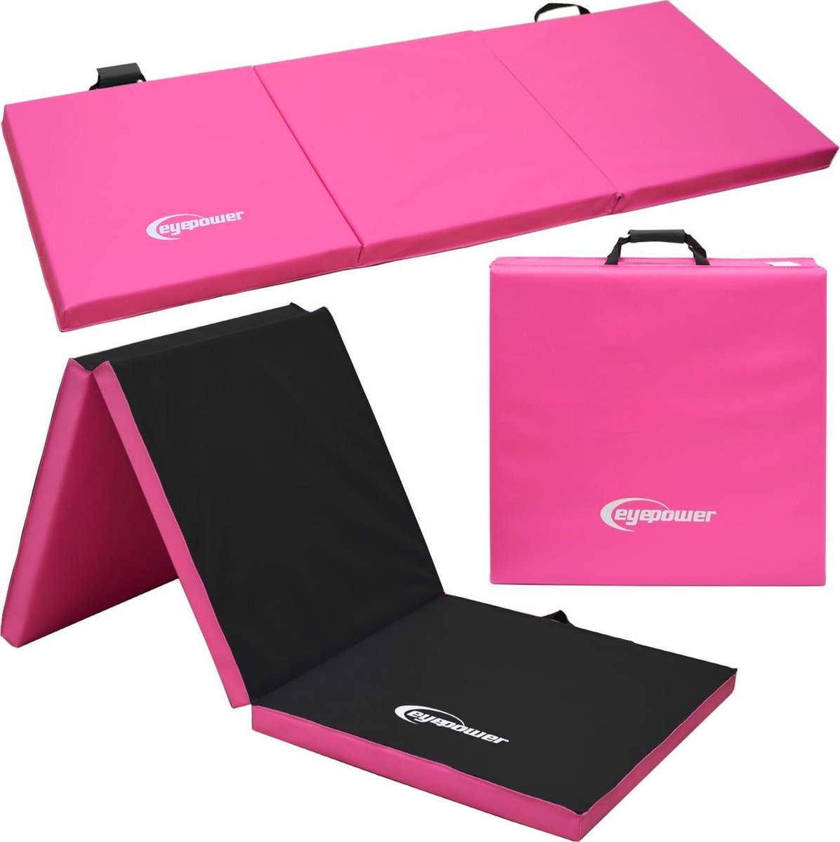 xl Gymnastiekmat 180x60x5cm Gymnastiekmat Sportmat Fitness Zachte vloermat Roze