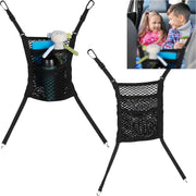 relaxdays 2x auto organizer net - opbergnet auto - auto organiser - bagagenet - netje auto