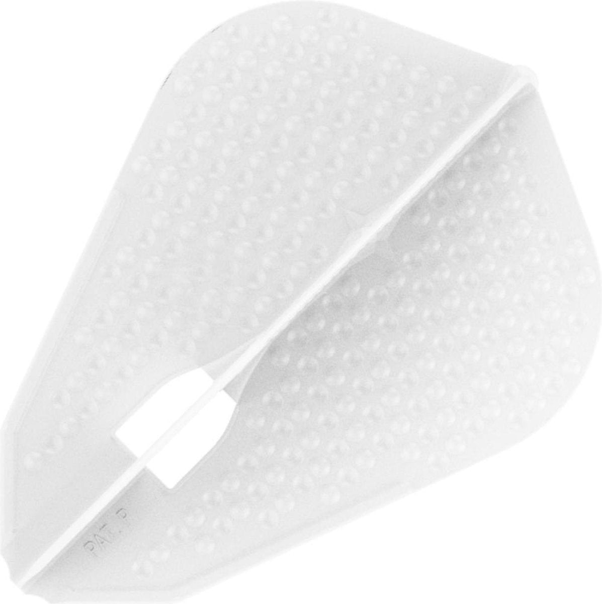 L Style Champagne Dart Flights Dimple Fantail Wit