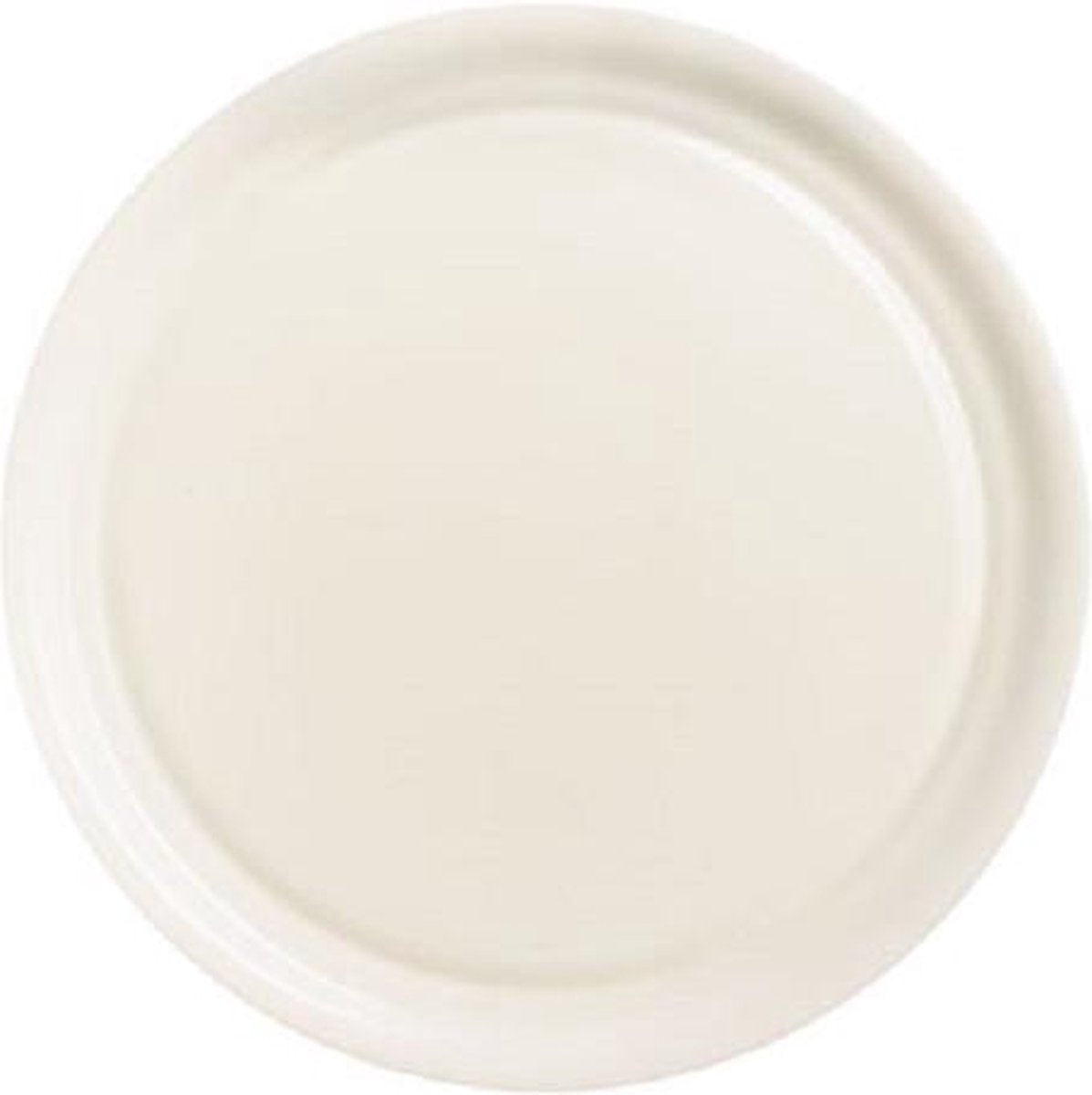 Arcoroc Intensity Servies - Pizzabord - D33cm - Wit - Zenix - (Set van 6) En Yourkitchen E-kookboek - Heerlijke Smulrecepten