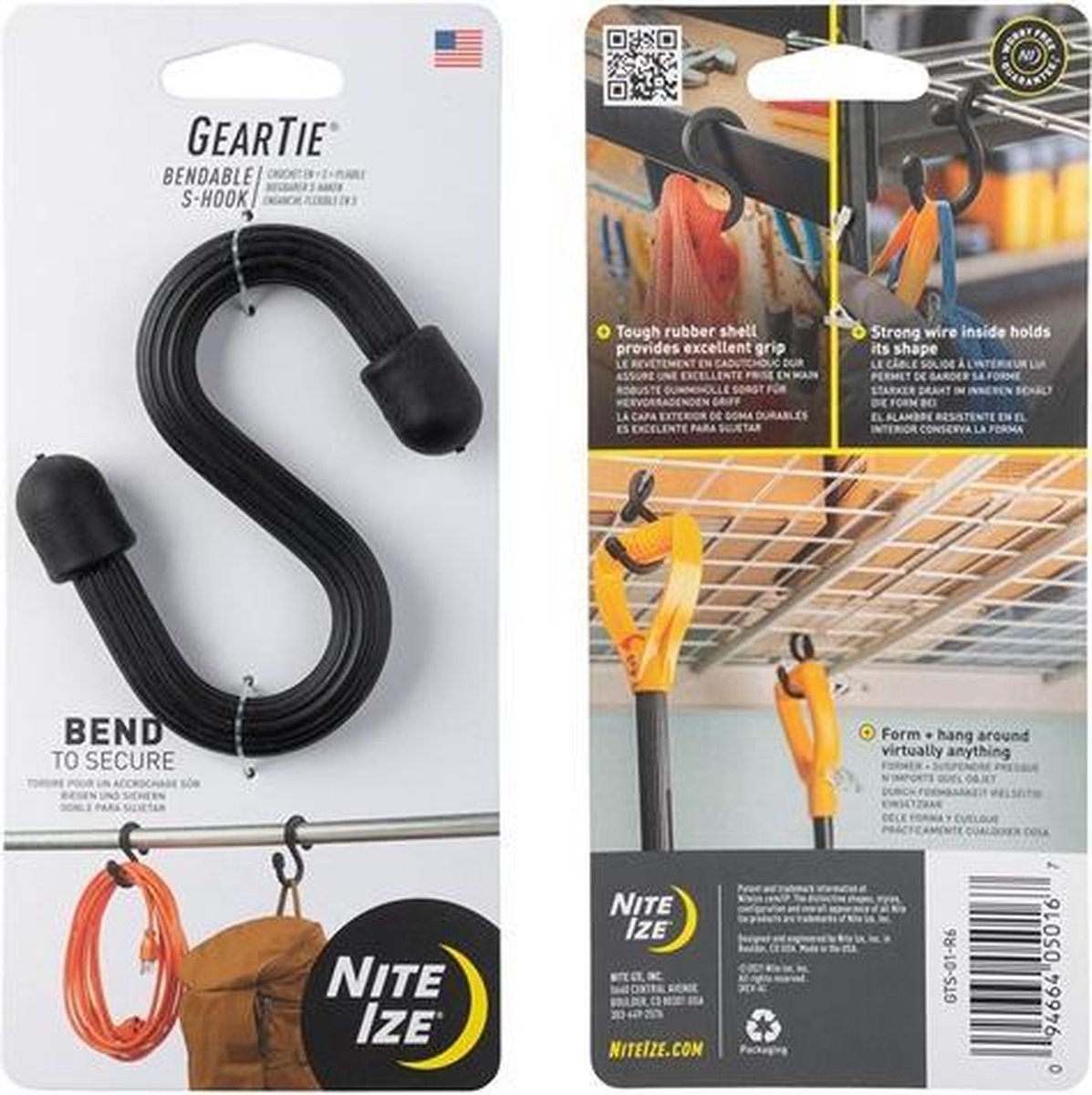 Nite Ize - Gear Tie S-Hook