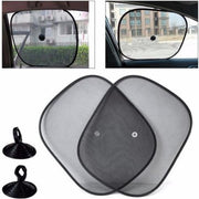 2 Auto Zonneschermen - Raam UV Autozonwering - Sun Blocker Zijraam