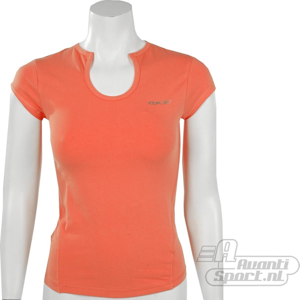 Reebok - Fitness Tee - Bright Salmon - Maat XL