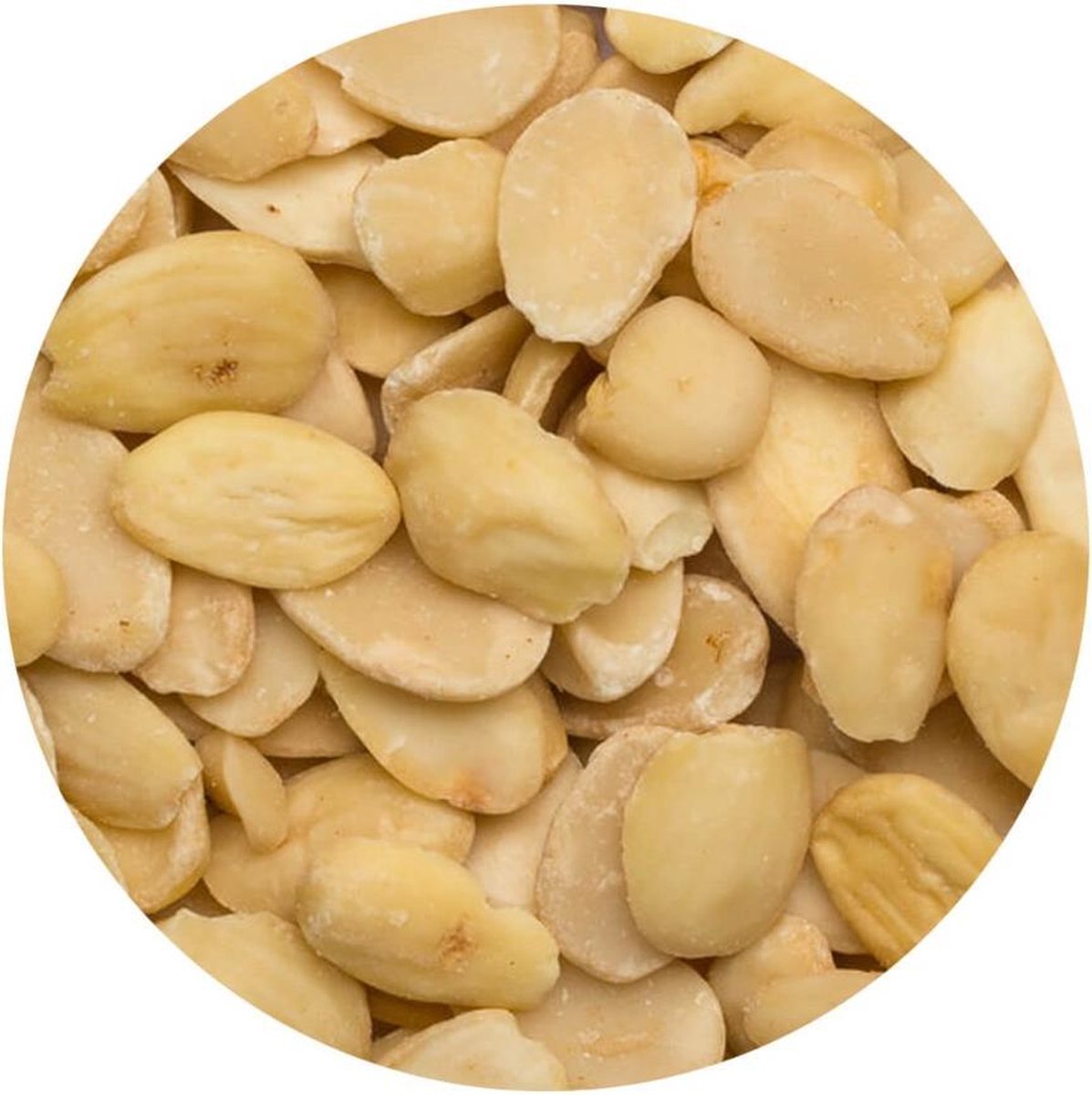 Amandelen gebroken geblancheerd - 100 gram - Holyflavours -  Biologisch gecertificeerd