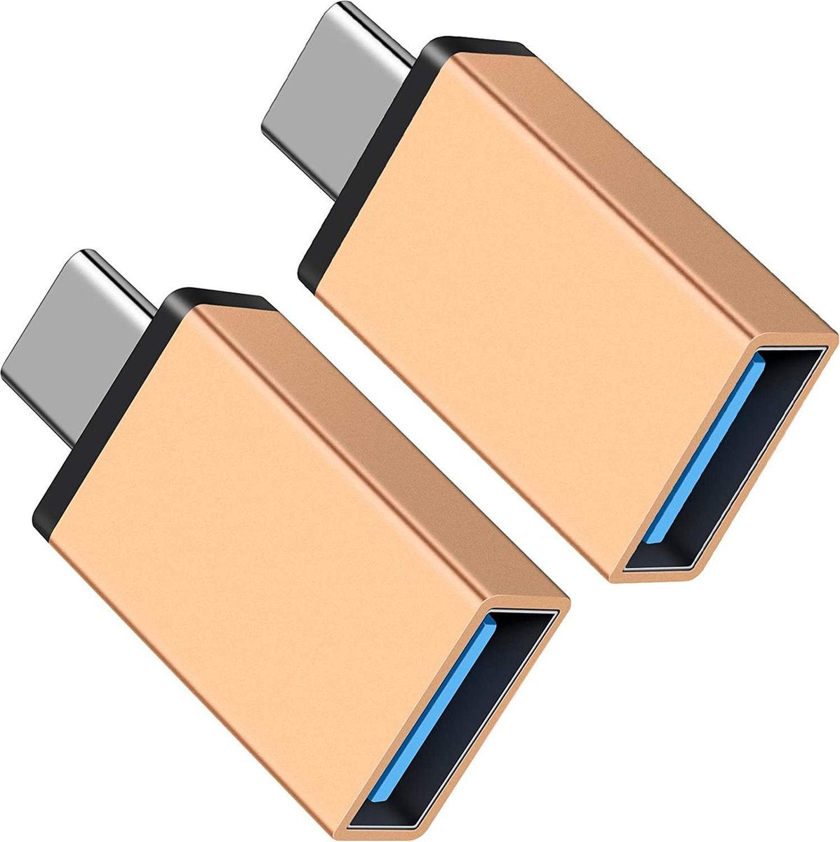 USB C naar USB-adapterpakket van 2 stuks