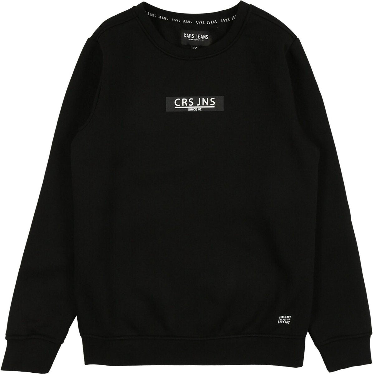 Cars Jeans sweatshirt hemser Zwart-10 (140)