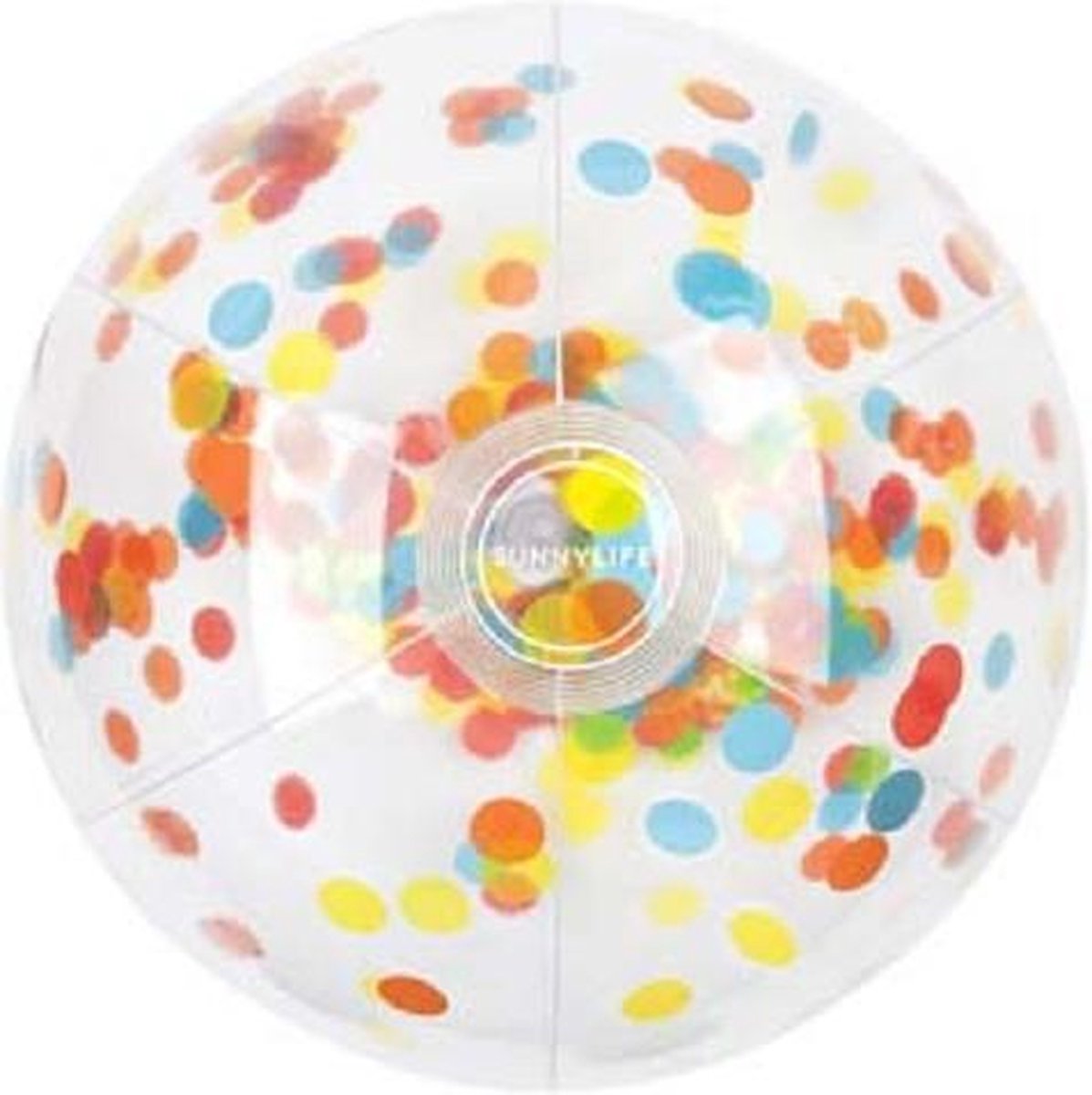 Sunnylife Strandbal Inflatable Games Confetti 35 Cm Pvc