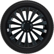 Wieldoppen set - 14 inch – Meridan zwart (4 stuks)