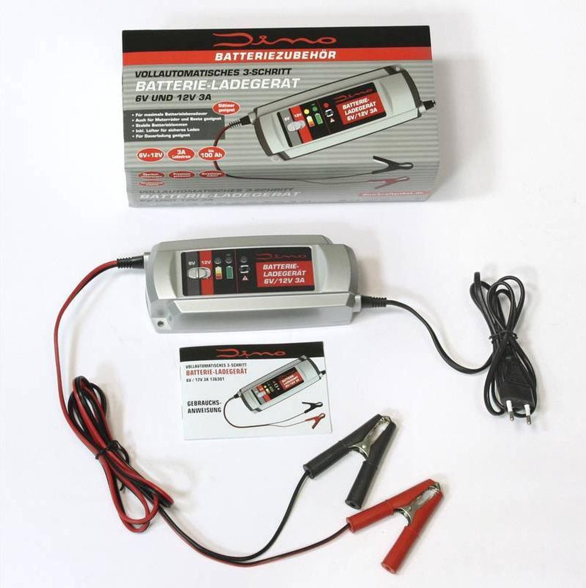 Dino Acculader 6/12 volt