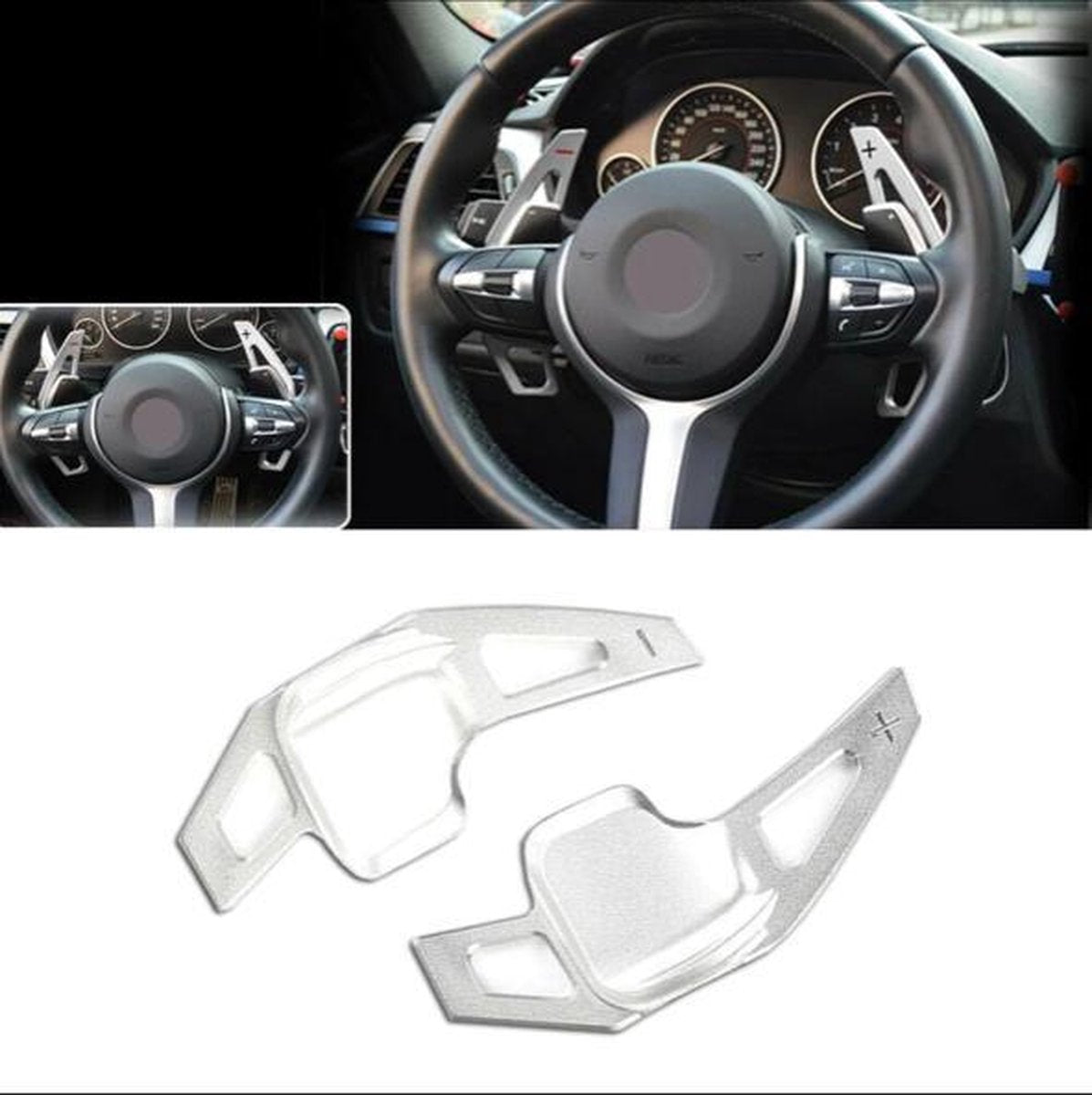Aluminium Schakel Flippers Paddle Extention DCT Automaat Sport Geschikt Voor Bmw F30 F10 GT X1 X4 Z4 3 serie 4 serie M4 M3