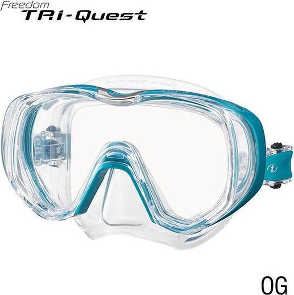 TUSA Freedom Tri-Quest duikbril - groen