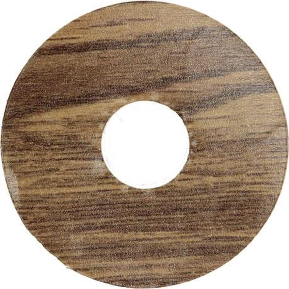 Zelfkl. rozet (17 mm) Verdon Oak brown (10 st.)
