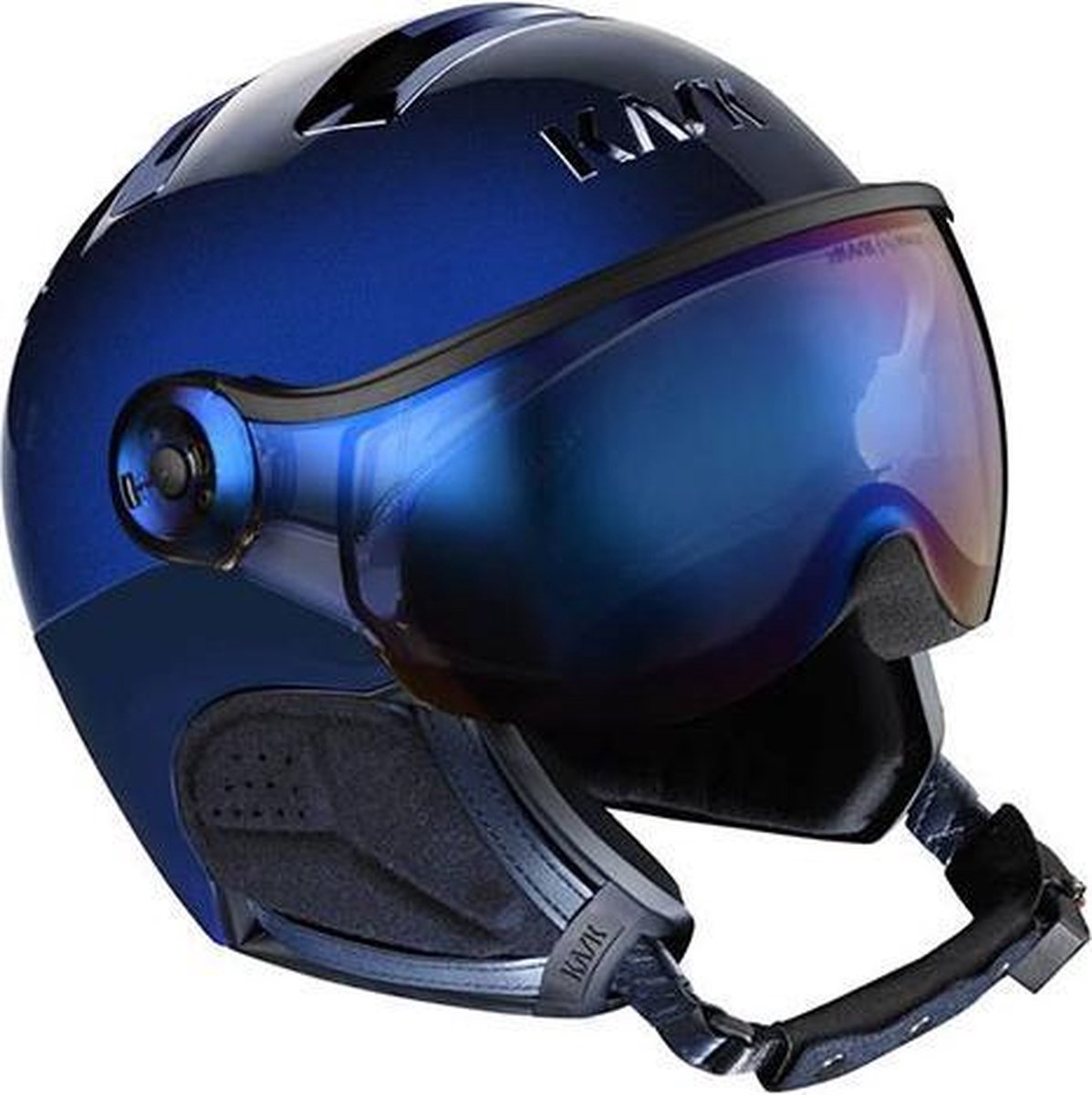 Chrome Vizier Blauw - Maat: S 56 cm maat: S    dames > wintersport materiaal > helmen