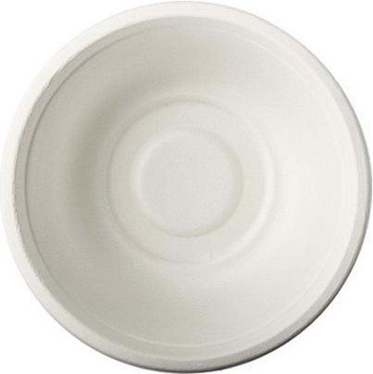 36x Witte suikerriet bakjes/schaaltjes 15
